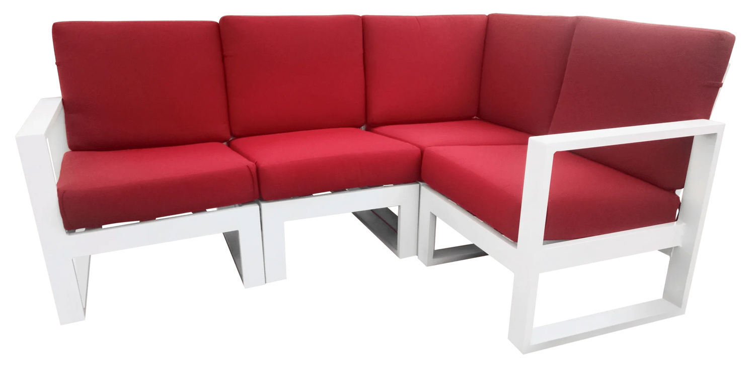 Hurricane Cushion Sectional Couch - Deep Seating