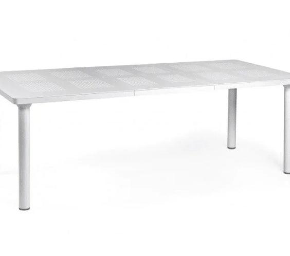 Nardi Libeccio Resin Rectangle Outdoor Extension Dining Table 86 inch