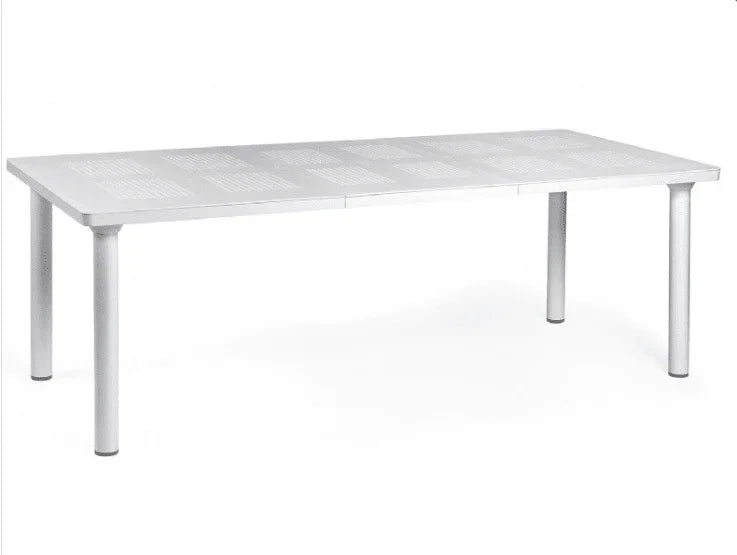 Nardi Libeccio Resin Rectangle Outdoor Extension Dining Table 86 inch