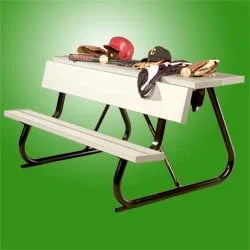 Sports Bench with Equipment Deck  - Frame Kit 