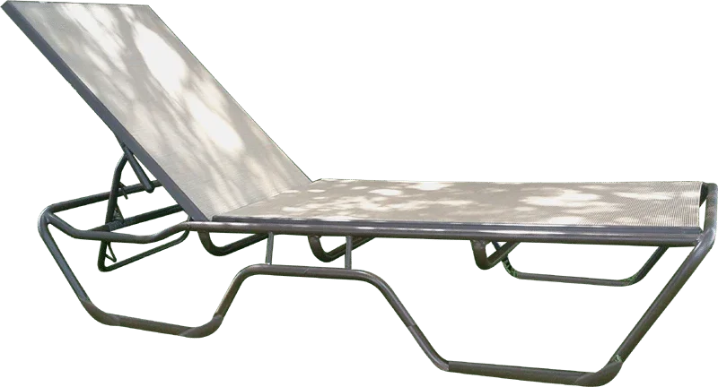 Classic Sling Chaise Lounge - 12in Height