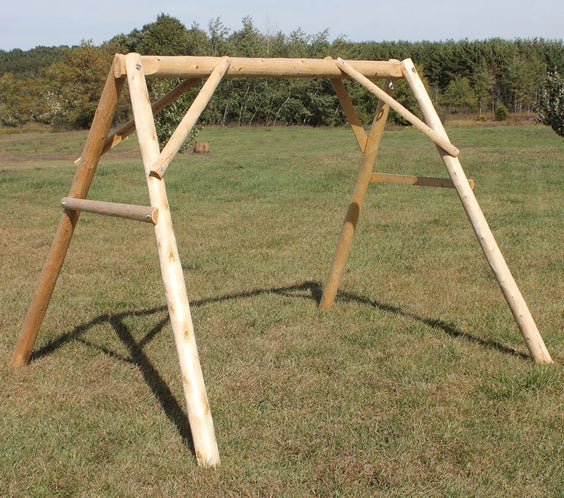 Cedar 4' A-Frame Wood Swing Frame