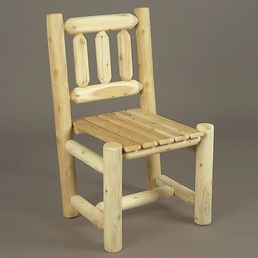 Cedar Log Standard Dining Chair