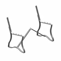 Wooden Park Bench - Frame Kit 