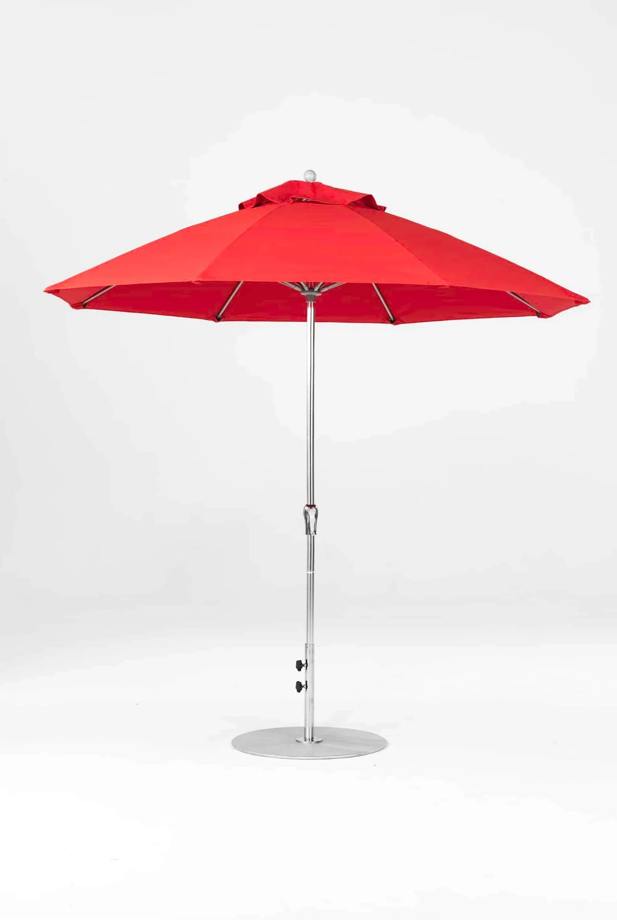 Frankford Monterey 7.5 ft Market Fiberglass -  NO Tilt -  OCTAGON Crank Umbrella
