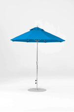 Frankford Monterey 7.5 ft Market Fiberglass -  NO Tilt -  OCTAGON Crank Umbrella