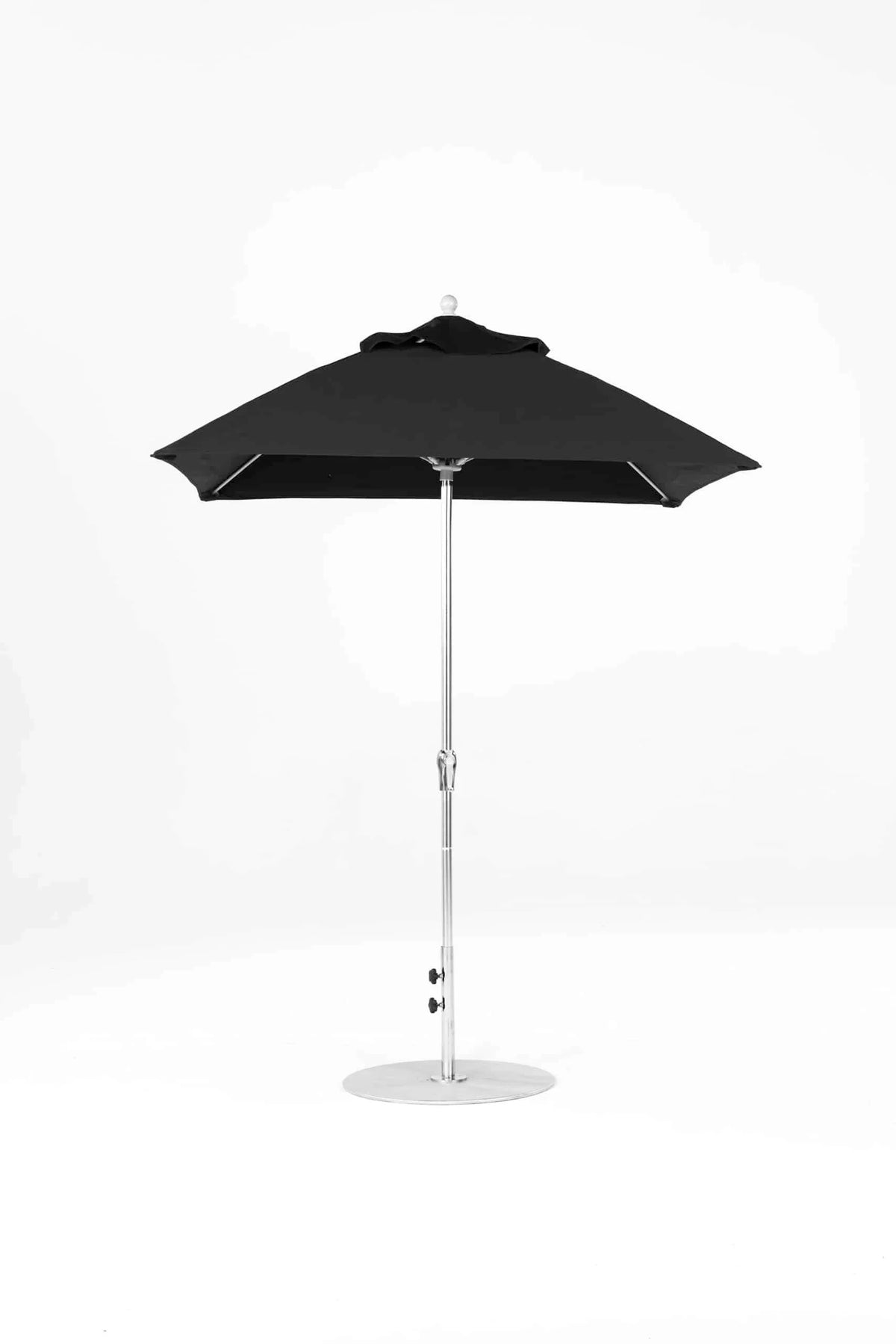 Frankford Monterey 6.5 ft Market Umbrella Fiberglass -  NO Tilt - Square - Pulley Lift