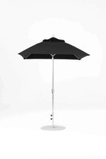 Frankford Monterey 6.5 ft Market Umbrella Fiberglass -  NO Tilt - Square - Pulley Lift