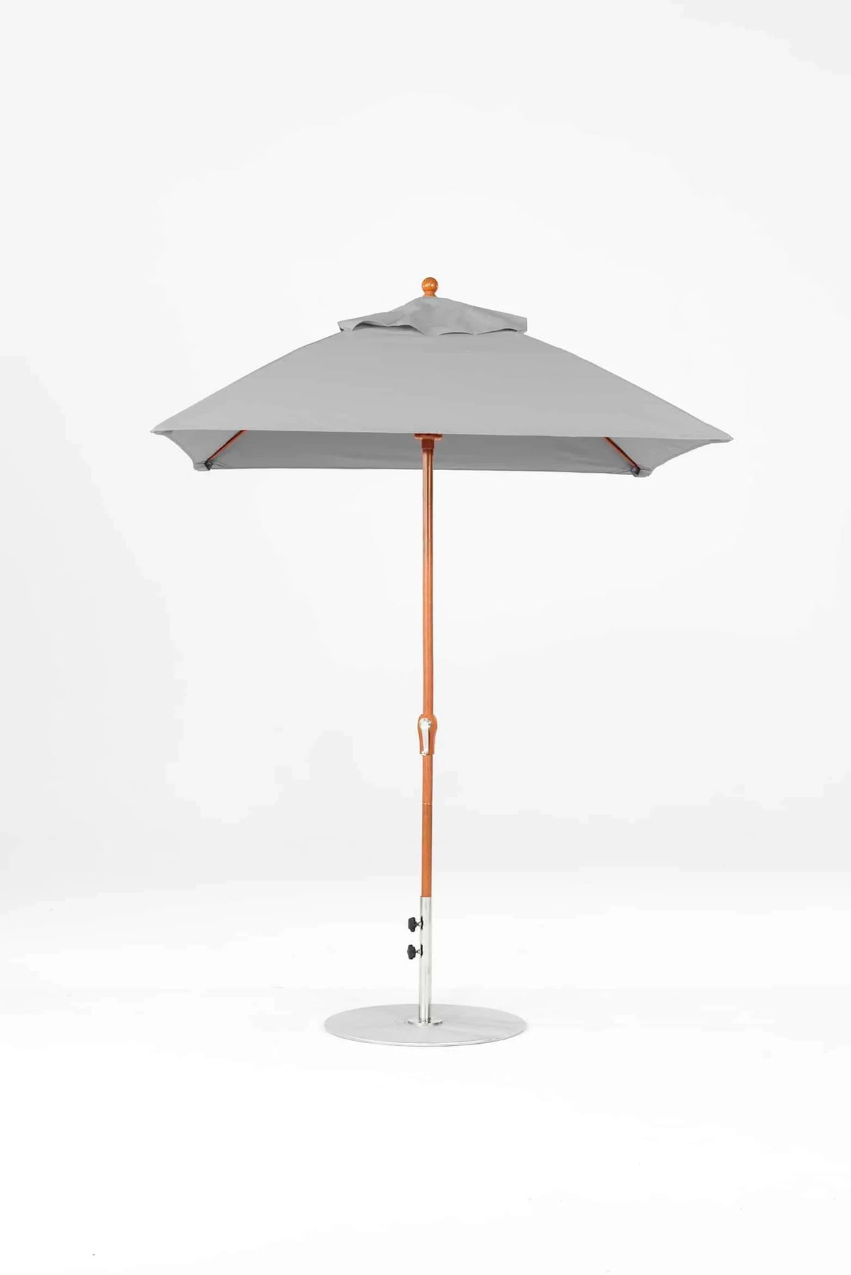 Frankford Monterey 6.5 ft Market Umbrella Fiberglass -  NO Tilt - Square - Pulley Lift