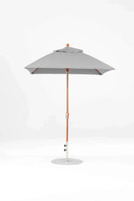 Frankford Monterey 6.5 ft Market Umbrella Fiberglass -  NO Tilt - Square - Pulley Lift