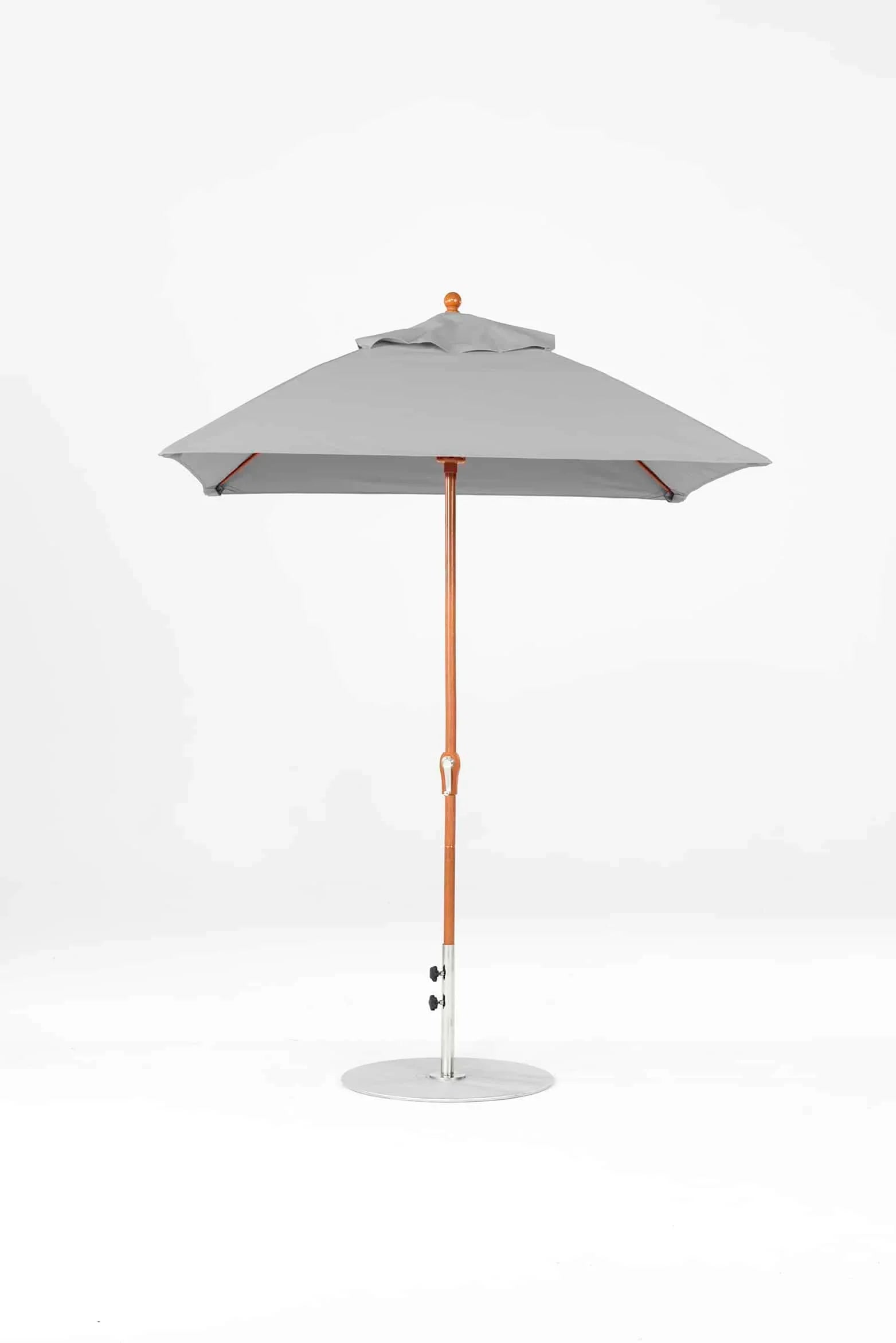 Frankford Monterey 6.5 ft Market Umbrella Fiberglass -  NO Tilt - Square - Pulley Lift