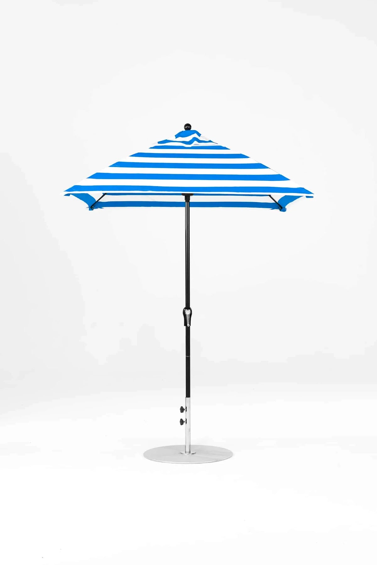 Frankford Monterey 6.5 ft Market Umbrella Fiberglass -  NO Tilt - Square - Pulley Lift