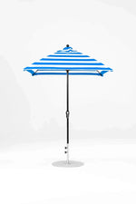 Frankford Monterey 6.5 ft Market Umbrella Fiberglass -  NO Tilt - Square - Pulley Lift