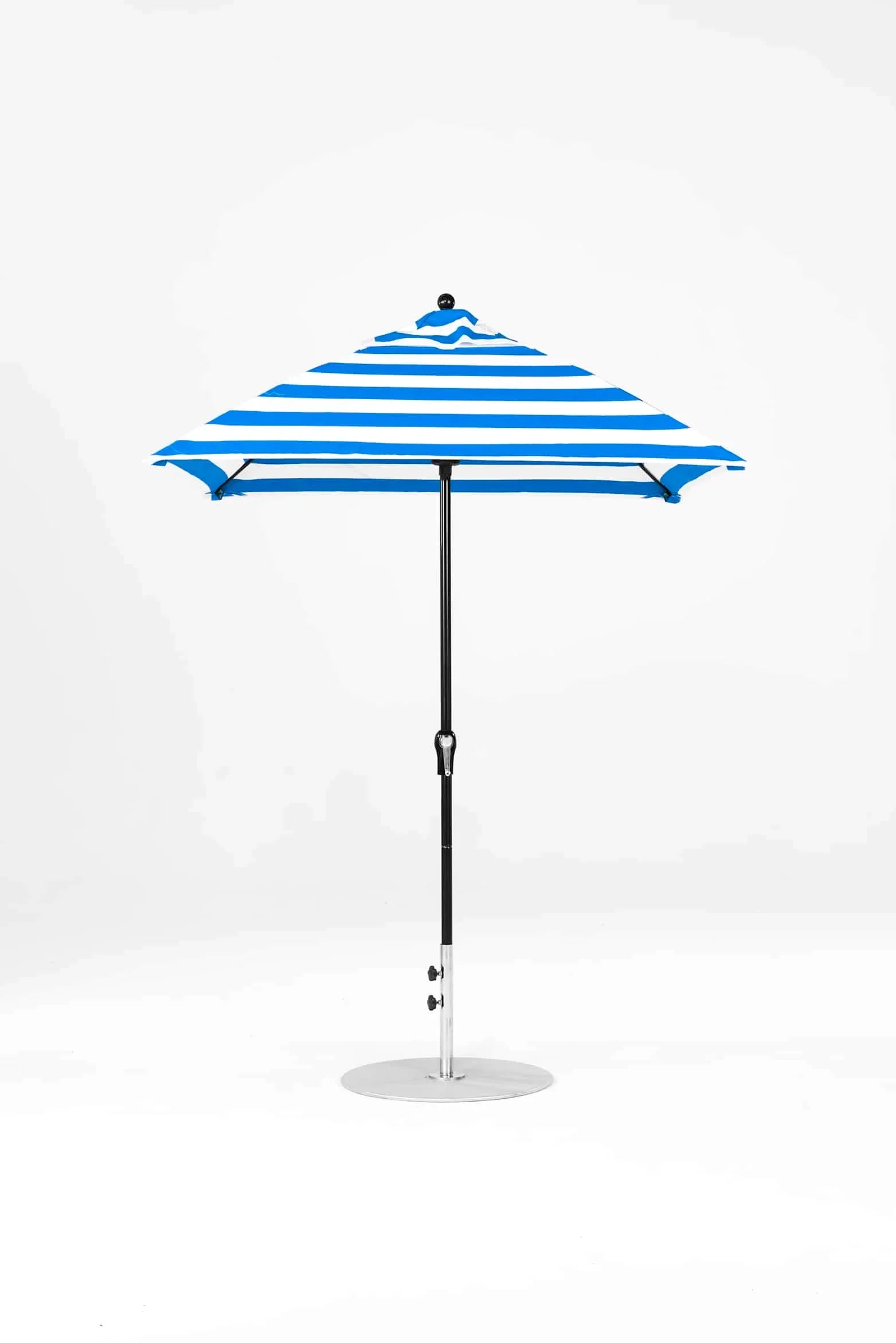 Frankford Monterey 6.5 ft Market Umbrella Fiberglass -  NO Tilt - Square - Pulley Lift