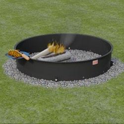 Heavy Duty Fire Ring - 48 inch Commercial