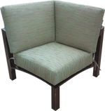 Millennium Cushion Armless Lounge Sectional Couch - Deep Seating