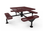Nexus Square Table - Expanded Metal
