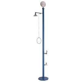 Pool and Beach Shower With Bubbler and Foot Spray