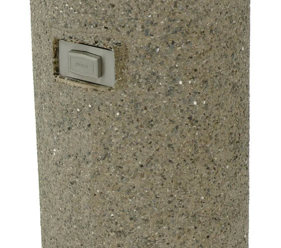 Round Concrete Pedestal Drinking Fountain