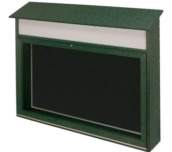 Single Door Outdoor LetterBoard Message Board 45" x 30"