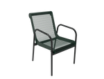 Expanded Metal Stacking Cafe Chair