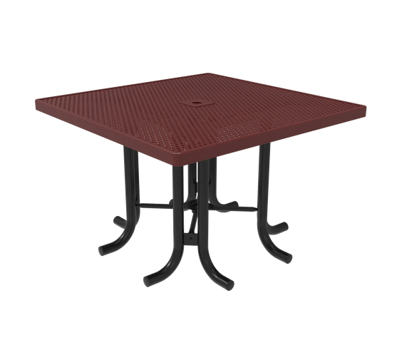 Standard Metal Square Patio or Marketplace Table 