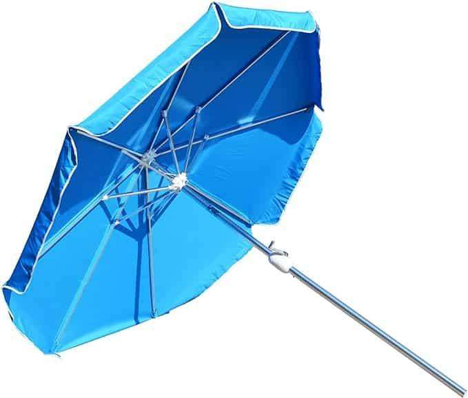 Quick Ship 8.5 Foot Octagon Outdoor Market Umbrella – Crank & Tilt, UV Resistant - Outdoorsiness