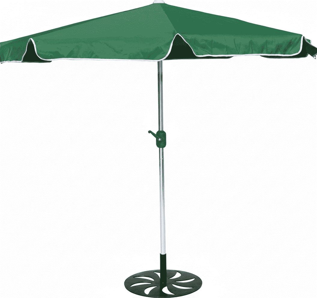 Quick Ship 8.5 Foot Octagon Outdoor Market Umbrella – Crank & Tilt, UV Resistant - Outdoorsiness
