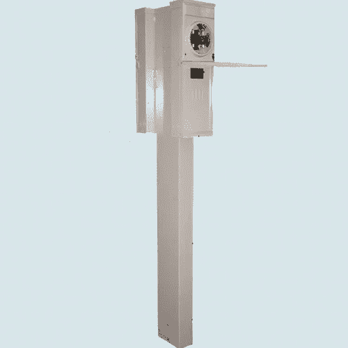 R281C1B6H Midwest 200 Amp Manufactured Home Back to Back Pedestal - Ring Less - Outdoorsiness