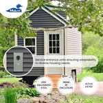 R281CB1 - 200 AMP Metered Service Entrance - Ringless - Surface Mount Box - Outdoorsiness