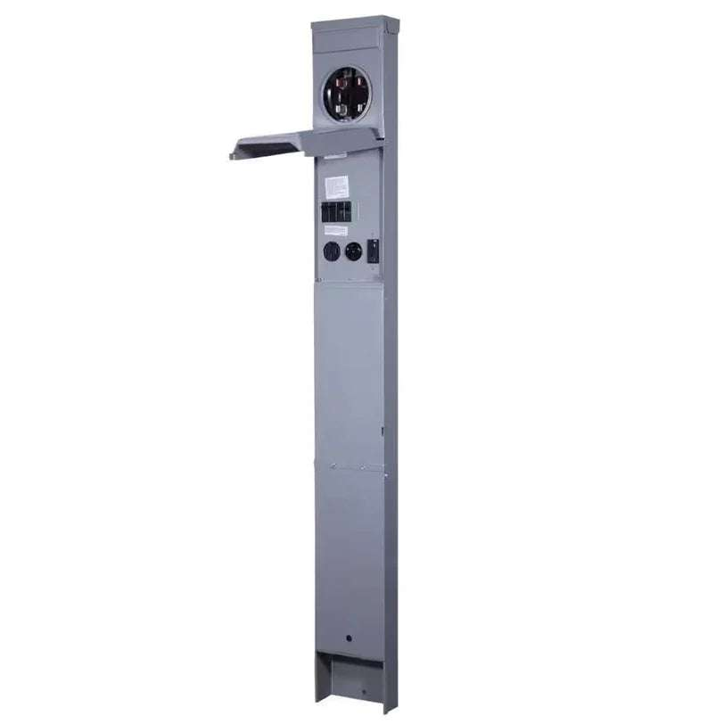 RINGLESS 50-30-20 Metered GFCI RV Pedestal - Direct Bury - R075CP6010 - Outdoorsiness