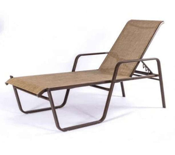 S-Frame Commercial Sling Pool Chaise Lounge – 16in - Outdoorsiness