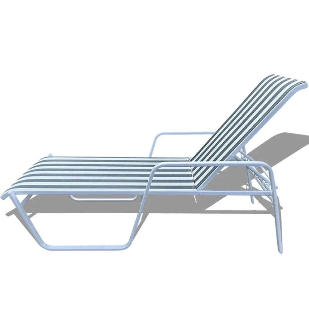 S-Frame Commercial Sling Pool Chaise Lounge – 16in - Outdoorsiness
