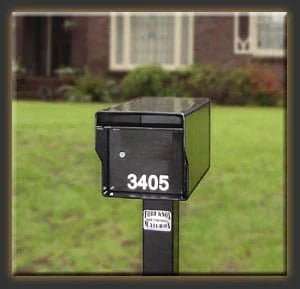 Security Mailbox - Small Heavy Duty - Outdoorsiness