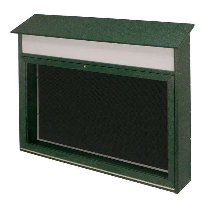 Single Door 45" x 30" Outdoor Letter Board Message Board - Outdoorsiness