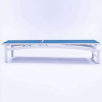 Skyline Luxury Commercial Sling Pool Chaise Lounge – 16in Aluminum - Outdoorsiness