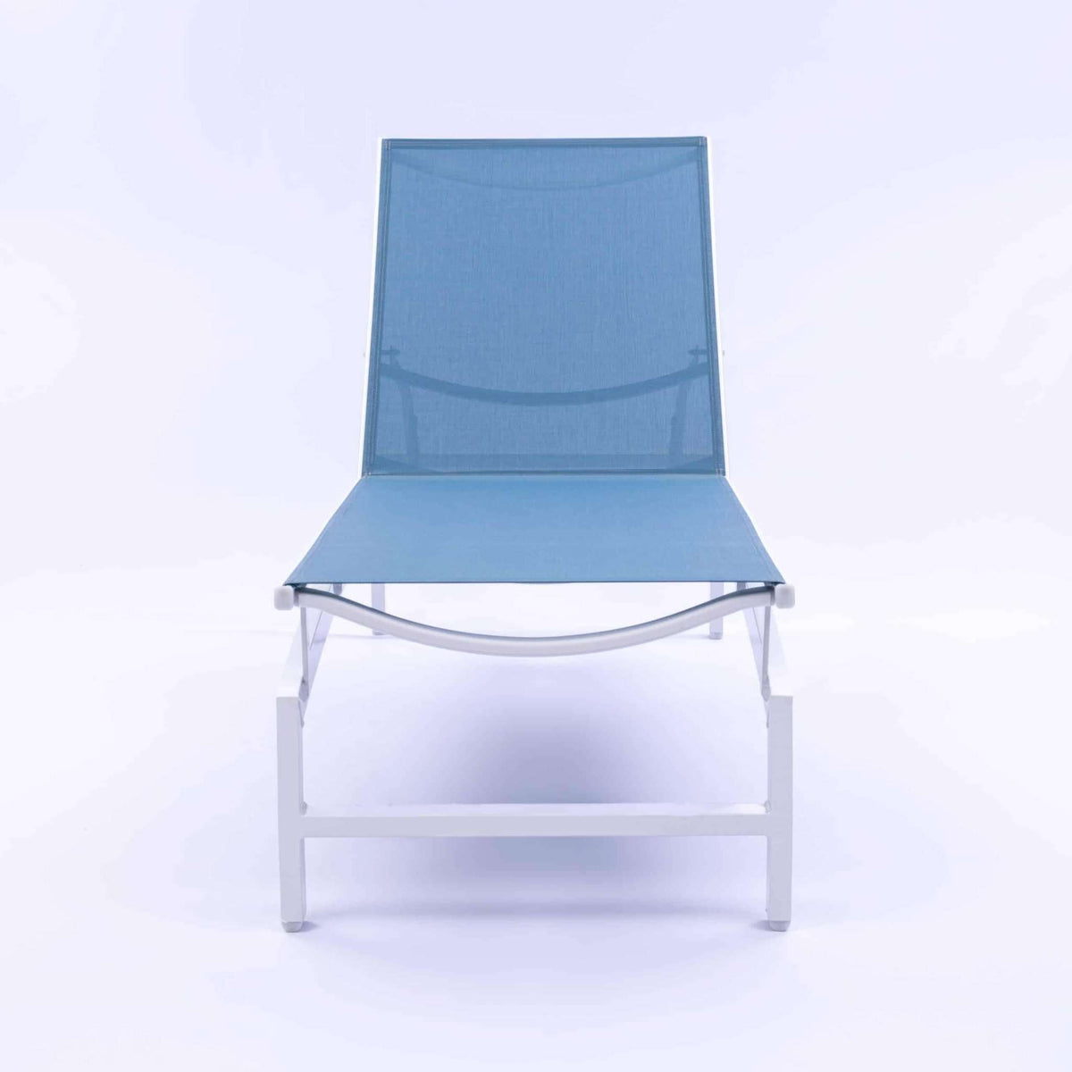 Skyline Luxury Commercial Sling Pool Chaise Lounge – 16in Aluminum - Outdoorsiness