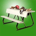 Sports Bench with Equipment Deck - Frame Kit - Outdoorsiness