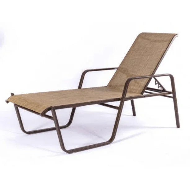 S-Frame Sling Pool Chaise Lounge - 16 in Height