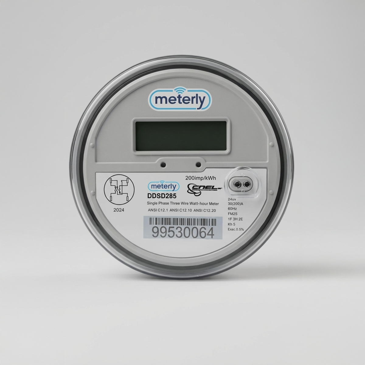 Brand NEW Solid State Electric Meter Home & RV Pedestal, KWH Meter, CL200 - Form 2S, 240V