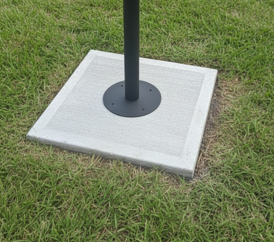 Outdoor Commercial Charcoal Park Grill - 360 SQ IN