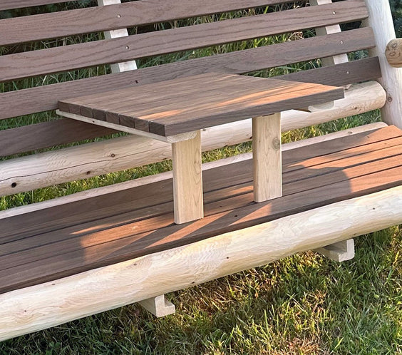 ThermaFusion 5-Foot Loveseat with Tete-A-Tete Table – Table Detail