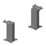 Traditional Bench Without back - Pedestal Mount - Frame Kit - Outdoorsiness