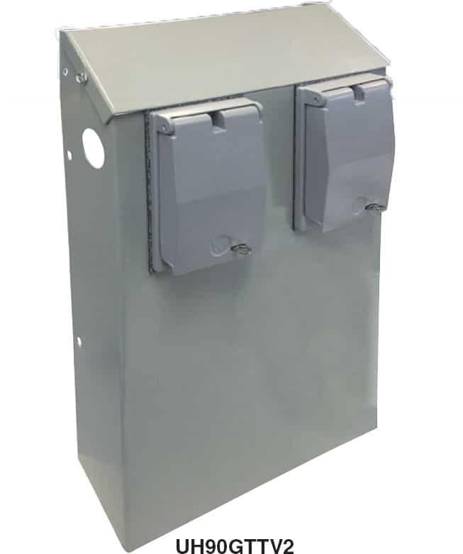 UH90GTTV2 - Water Shroud & CATV - 2 Outlet - Outdoorsiness