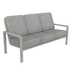 Vectra Aluminum Commercial Outdoor Patio Sofa - Outdoorsiness