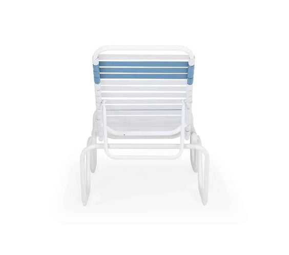 Vinyl Strap Commercial Pool Chaise Lounge – 12in - Outdoorsiness