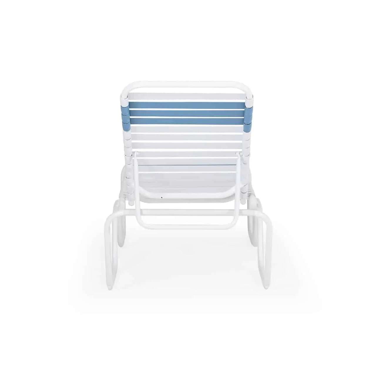 Vinyl Strap Commercial Pool Chaise Lounge – 12in - Outdoorsiness