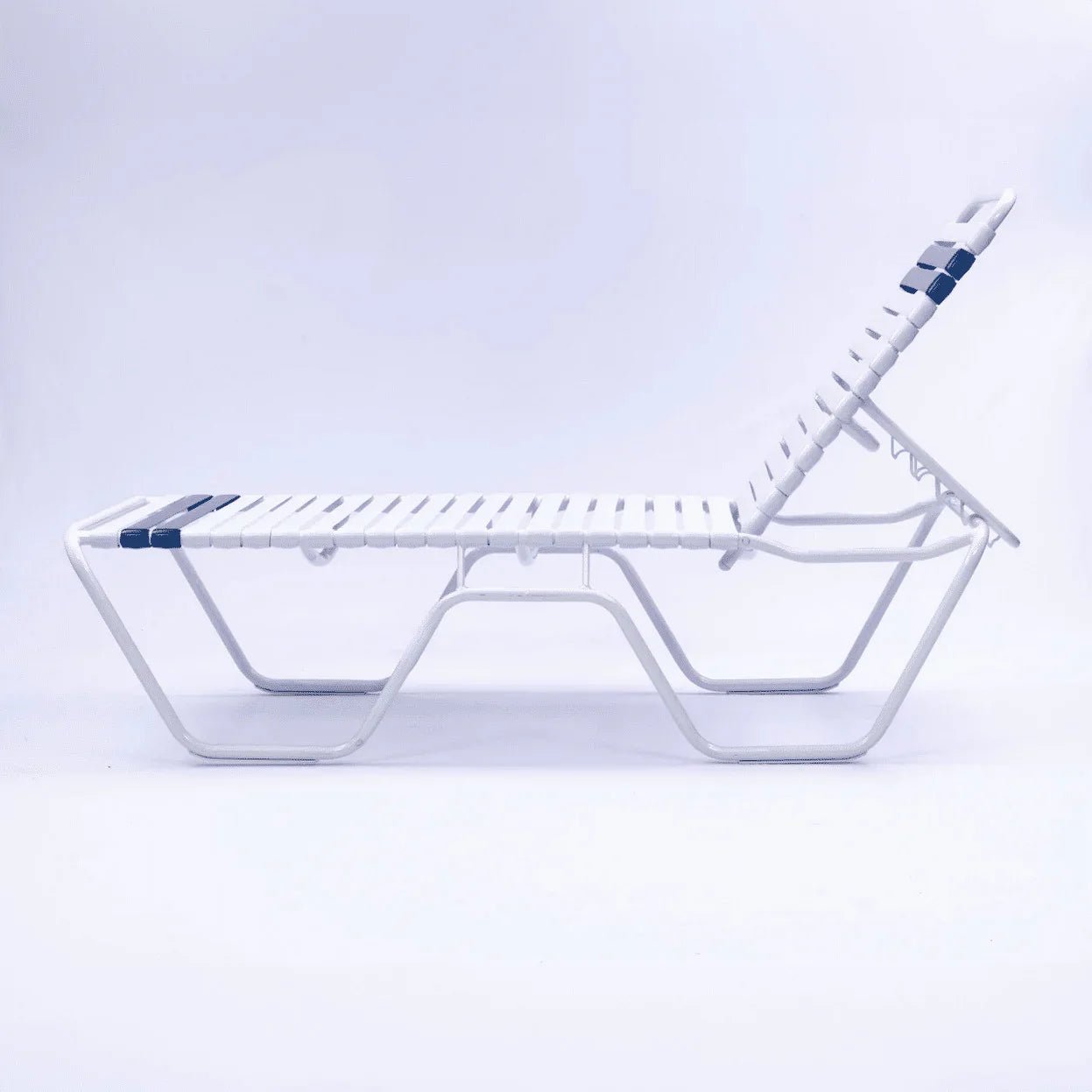 Vinyl Strap Commercial Pool Chaise Lounge – 16in - Outdoorsiness
