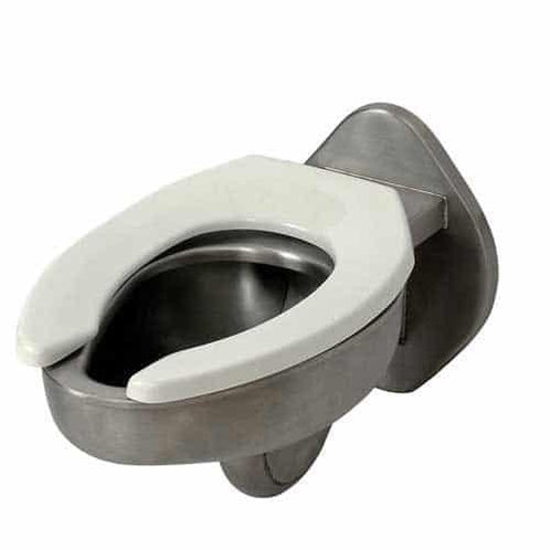 Wall Hung Toilet with Plastic Seat - Outdoorsiness