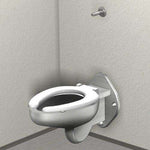 Wall Hung Toilet with Plastic Seat - Outdoorsiness